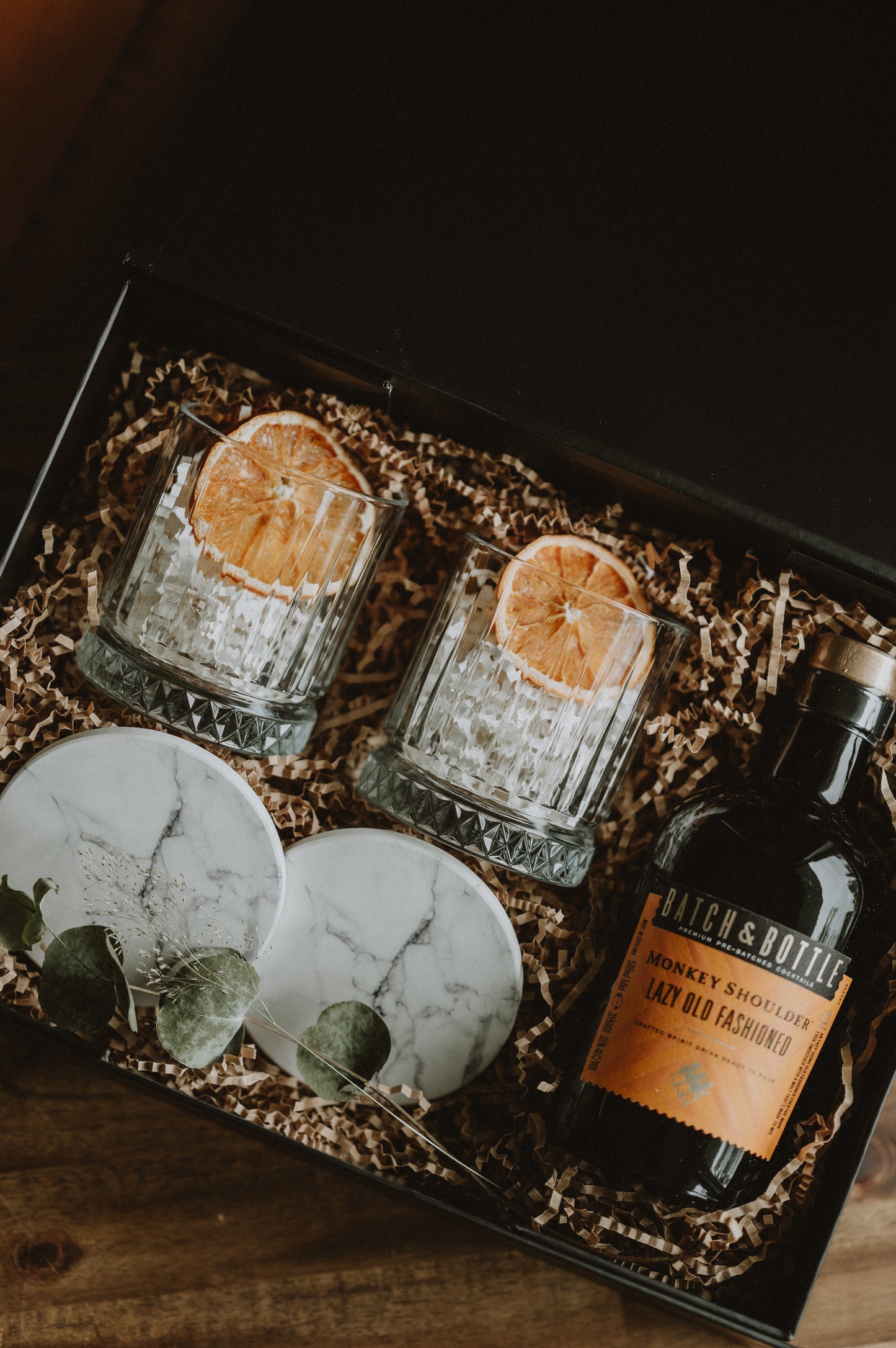 Monkey Shoulder Lazy Old Fashioned Gift Box