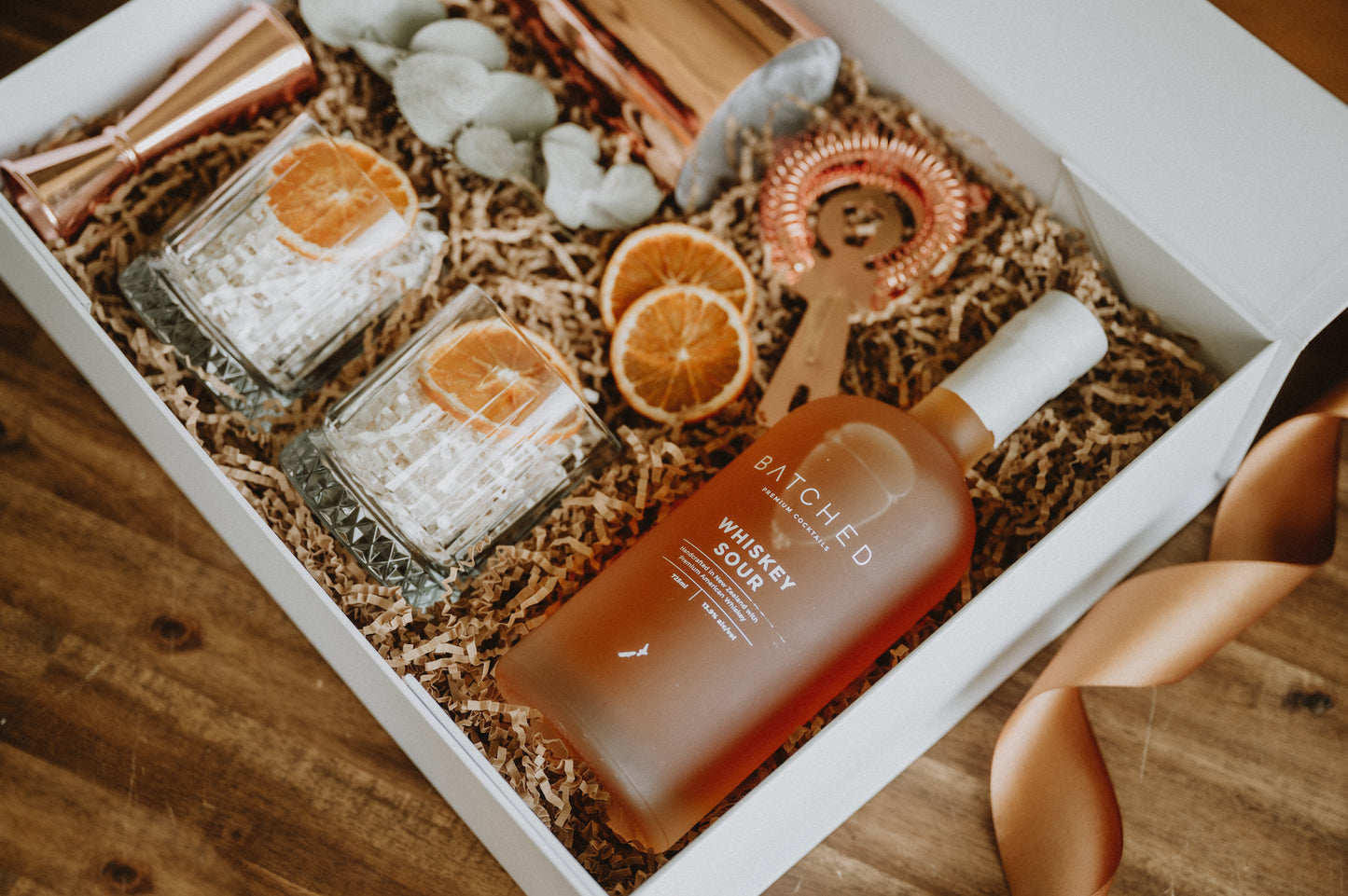 Batched Luxury Whiskey Sour Gift Box