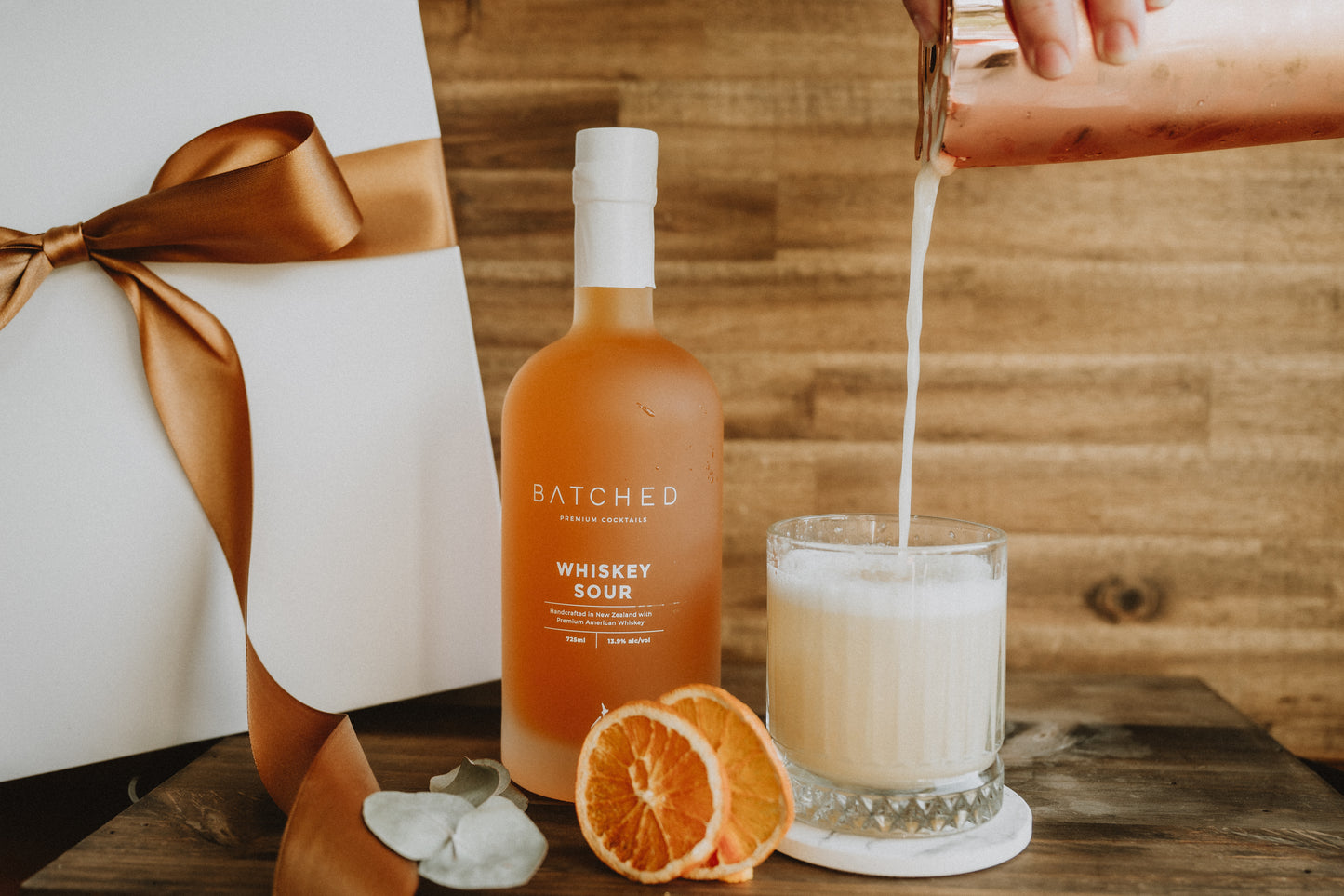 Batched Luxury Whiskey Sour Gift Box